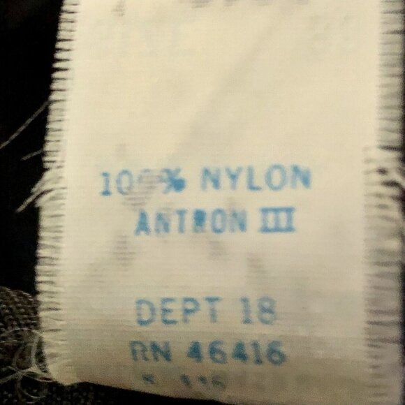 Vintage Sears Full Slip Womens 38 Used Black - Picture 8 of 16